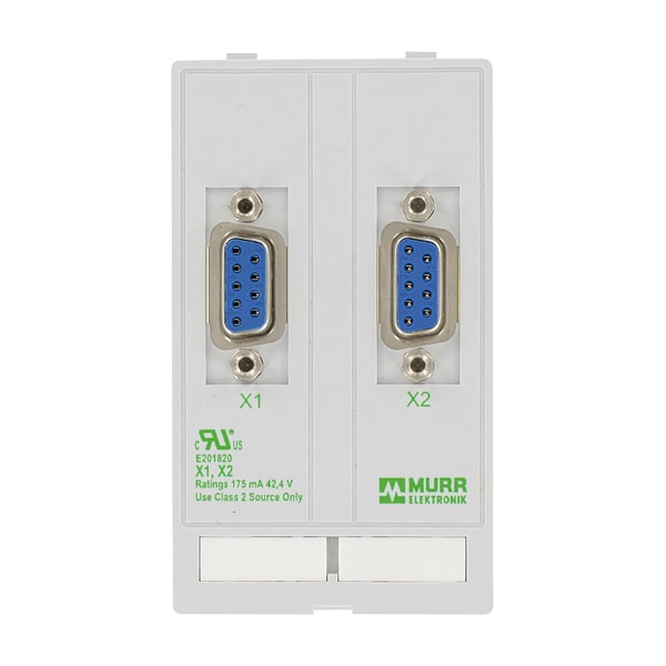 Murrelektronik MODLINK MSDD DBL COMBI INSERT USA 2XNEMA 5-15, GFCI+1xRJ45 fem./fem.+1 4000-68000-0200000 - main